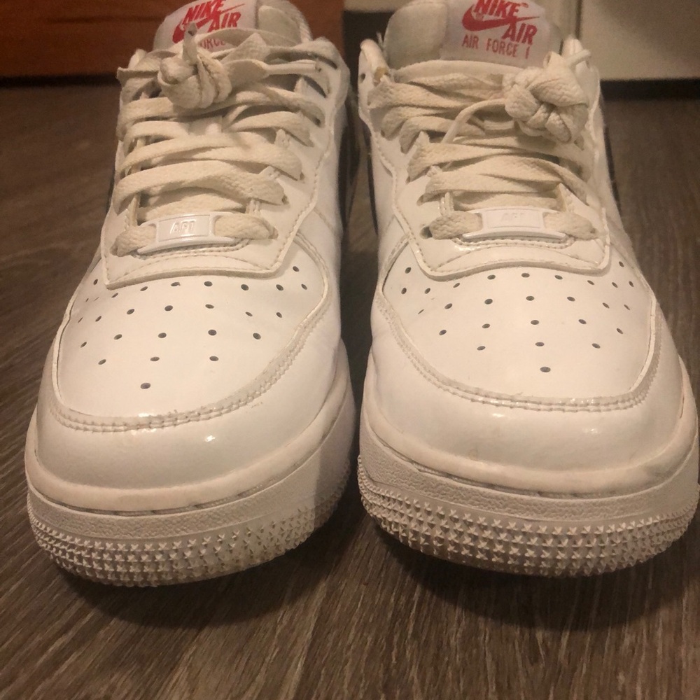 Nike Air Force 1 Kids' White Sneakers